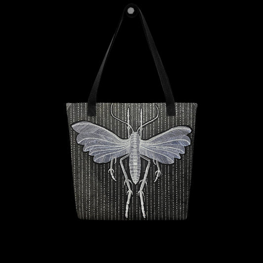 C - White plumed moth - Tote bag
