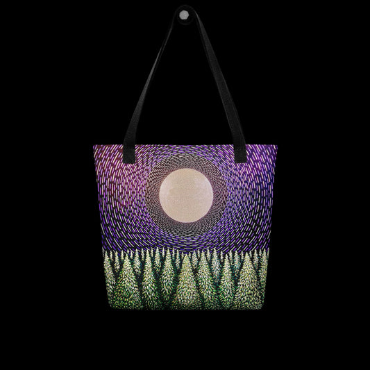 C - Full moon forest - Tote bag