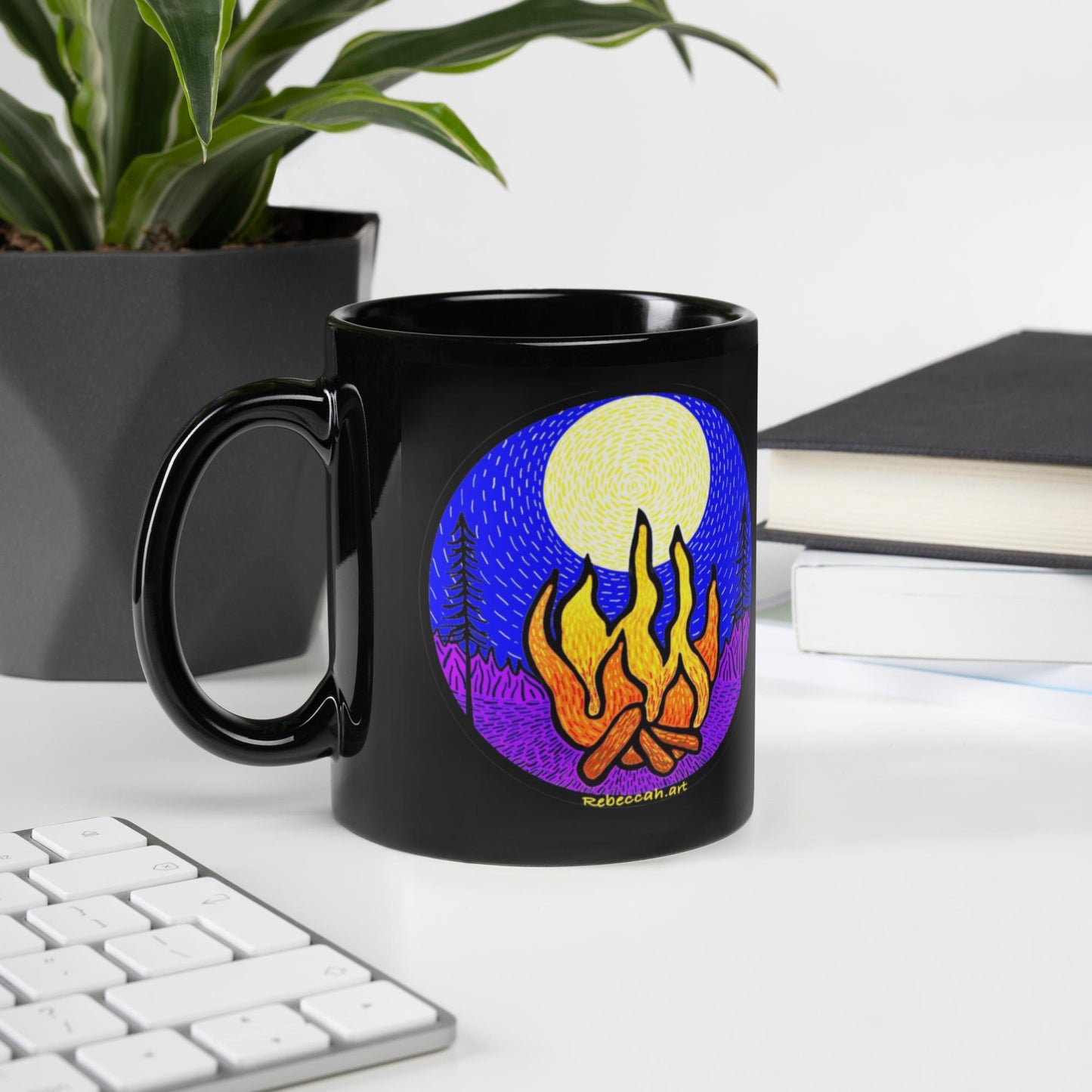 A - Campfire - mug