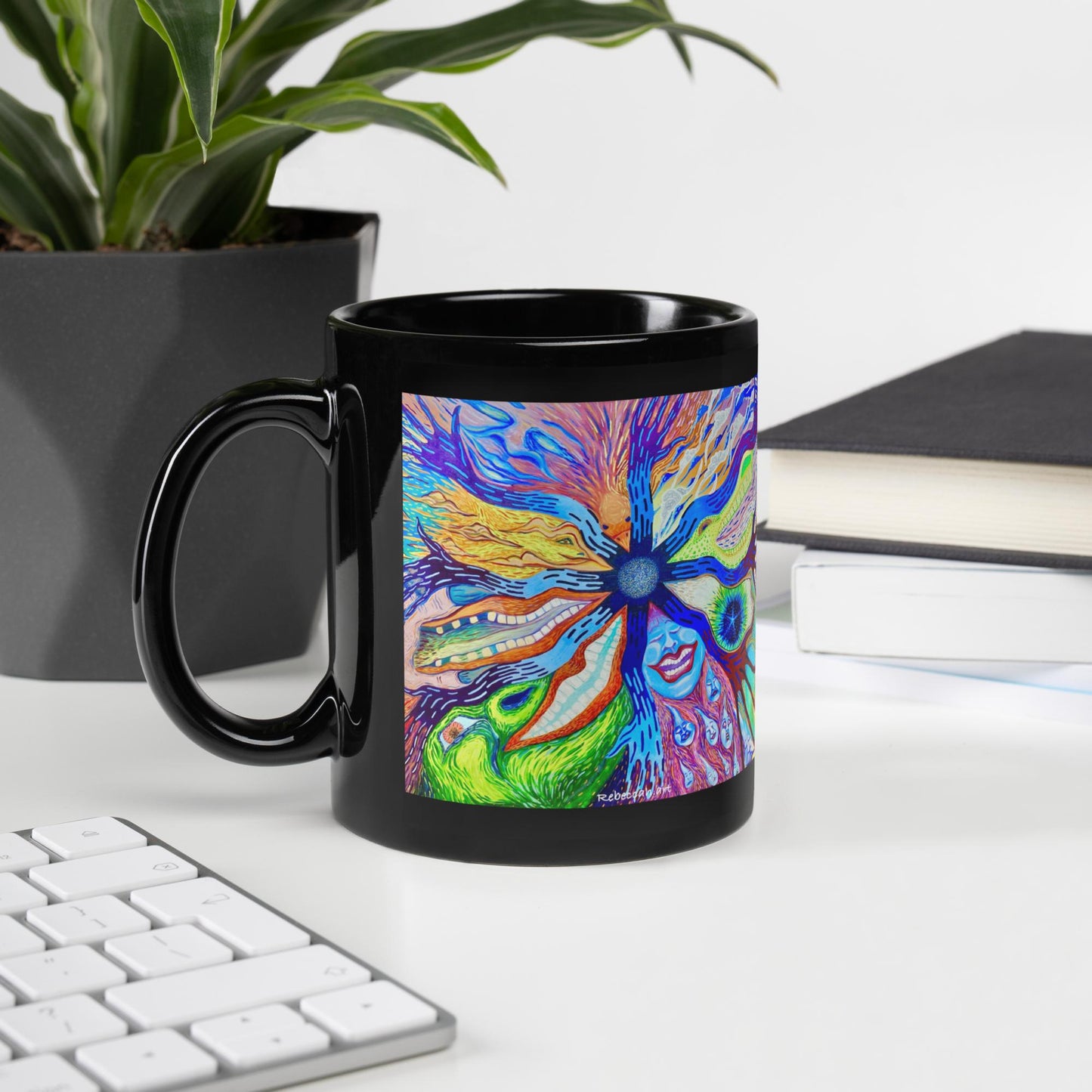 A - Smile - mug