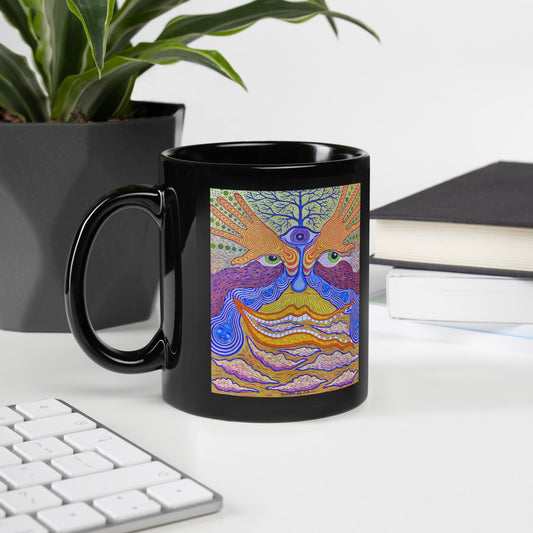 A - Mind’s eye - Black Glossy Mug