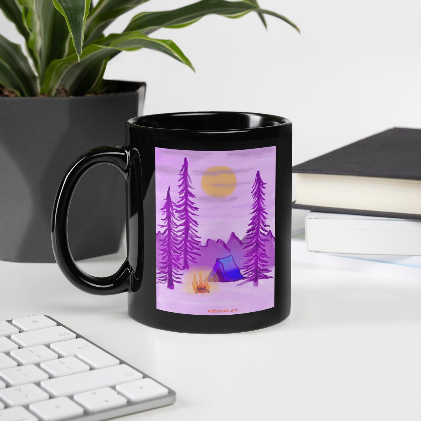 A - Campsite - Mug