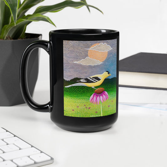 A - Goldfinch - mug
