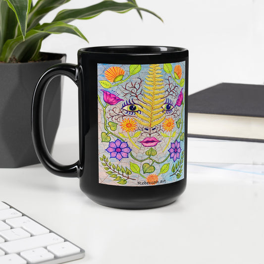 A - Nature face - mug