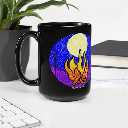 A - Campfire - mug