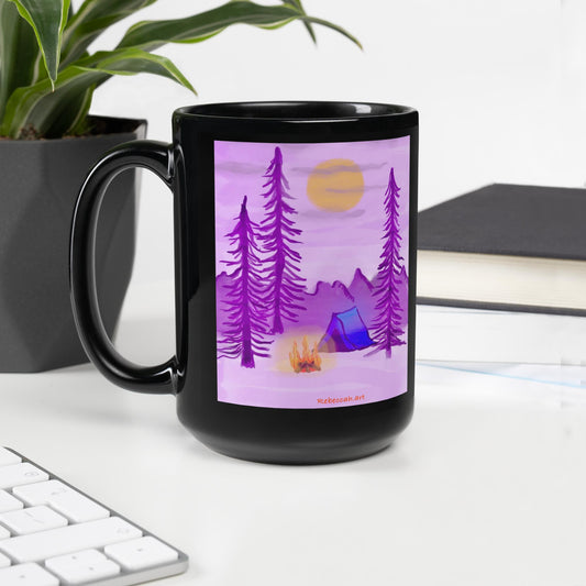 A - Campsite - Mug