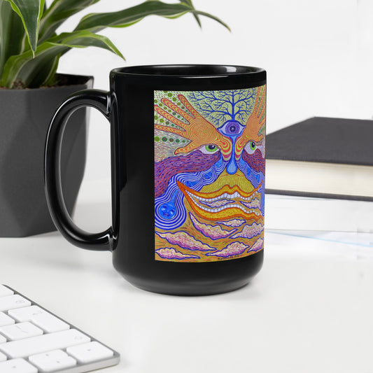 A - Mind’s eye - Black Glossy Mug