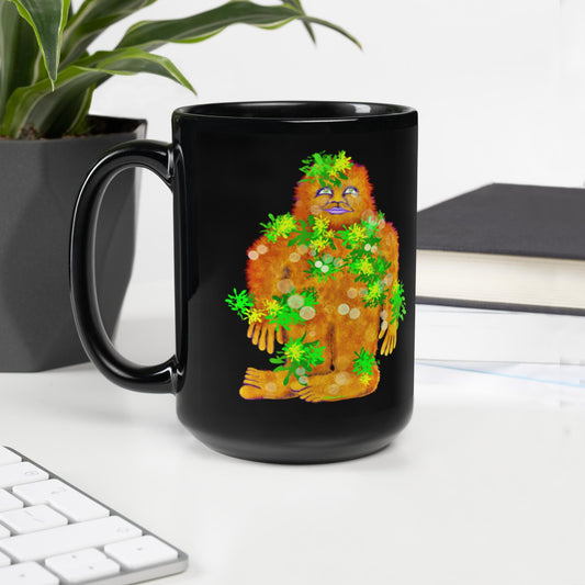 A - Bigfoot 2.0 - Black Glossy Mug