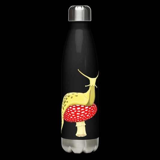 A - Banana slug - Stainless steel water bottle