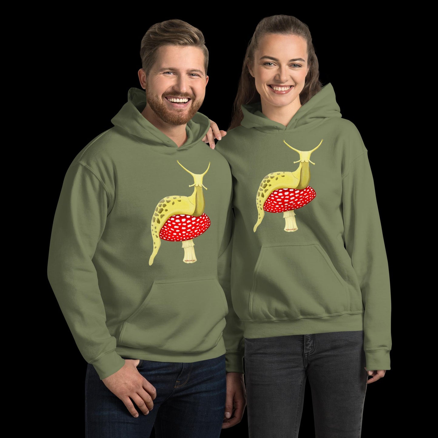 B - Banana slug - Unisex Hoodie