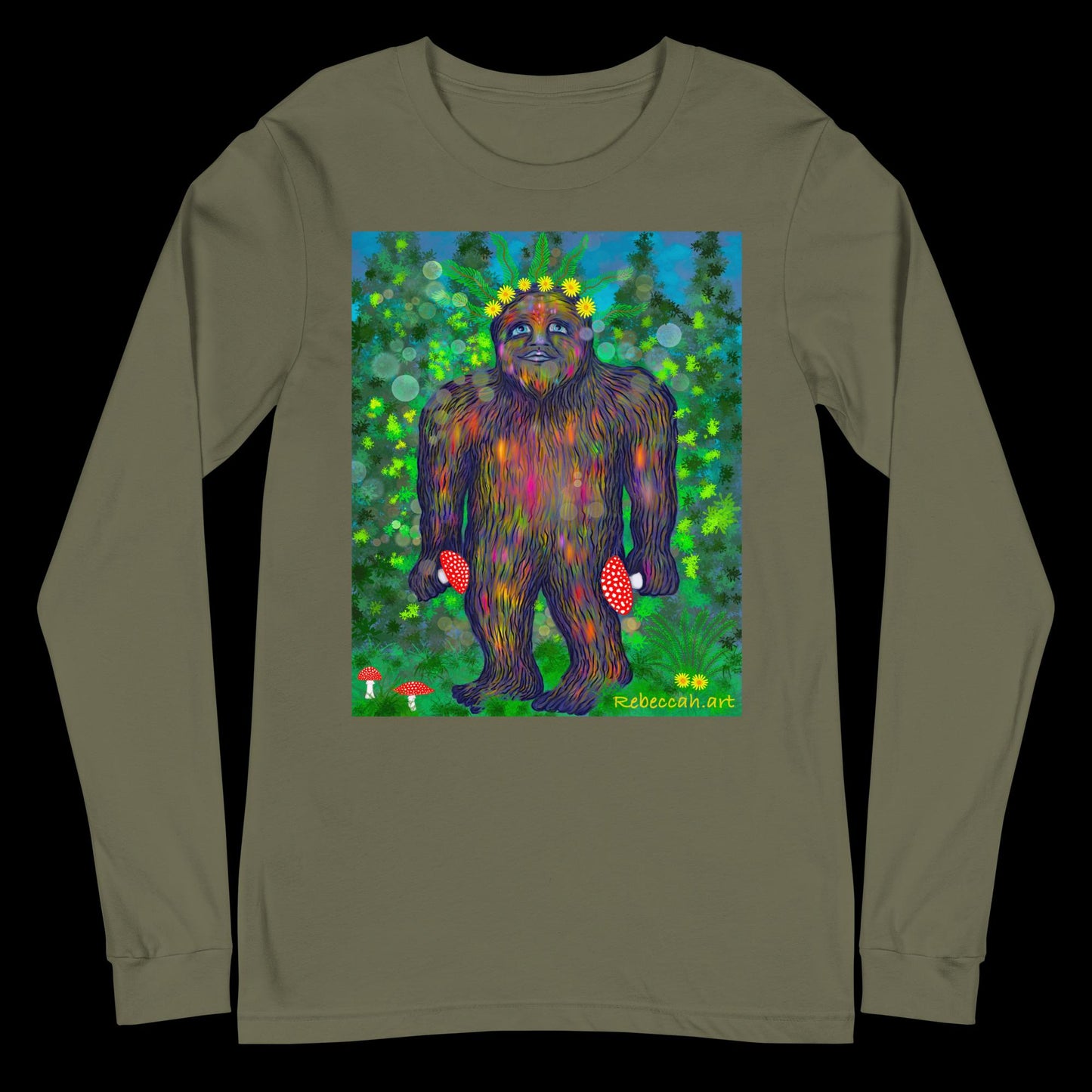 B - Bigfoot - Unisex Long Sleeve Tee