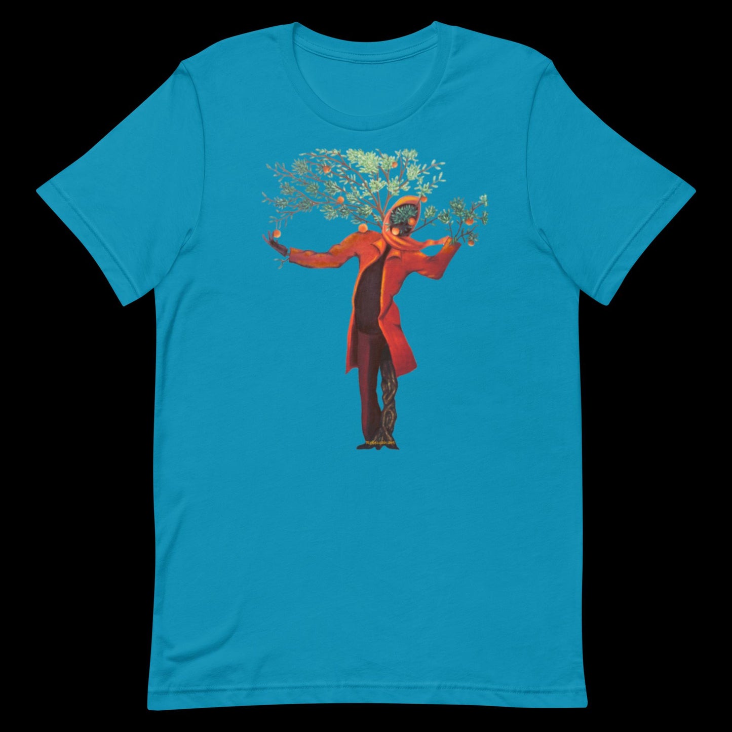B - Red coat tree - t-shirt