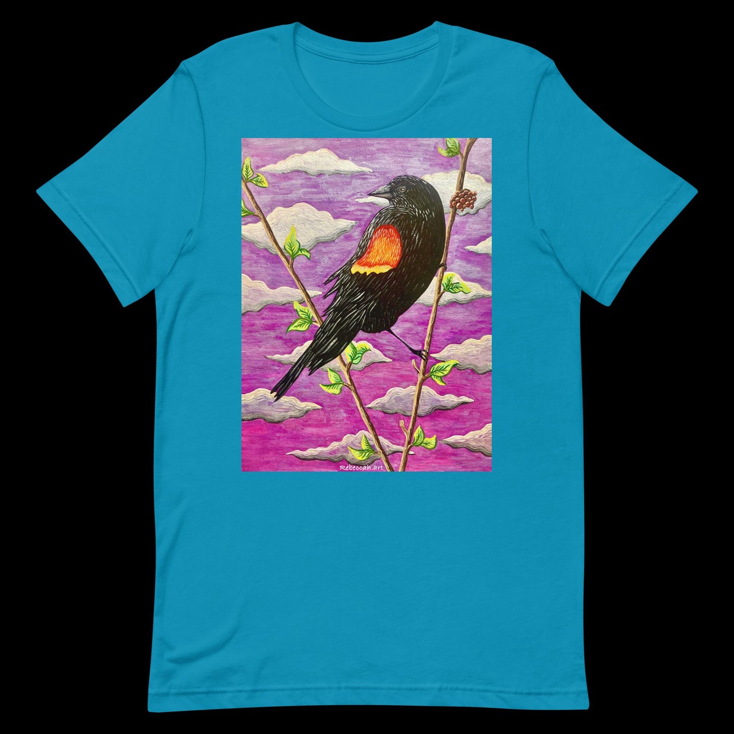 B - Red winged blackbird - Unisex t-shirt