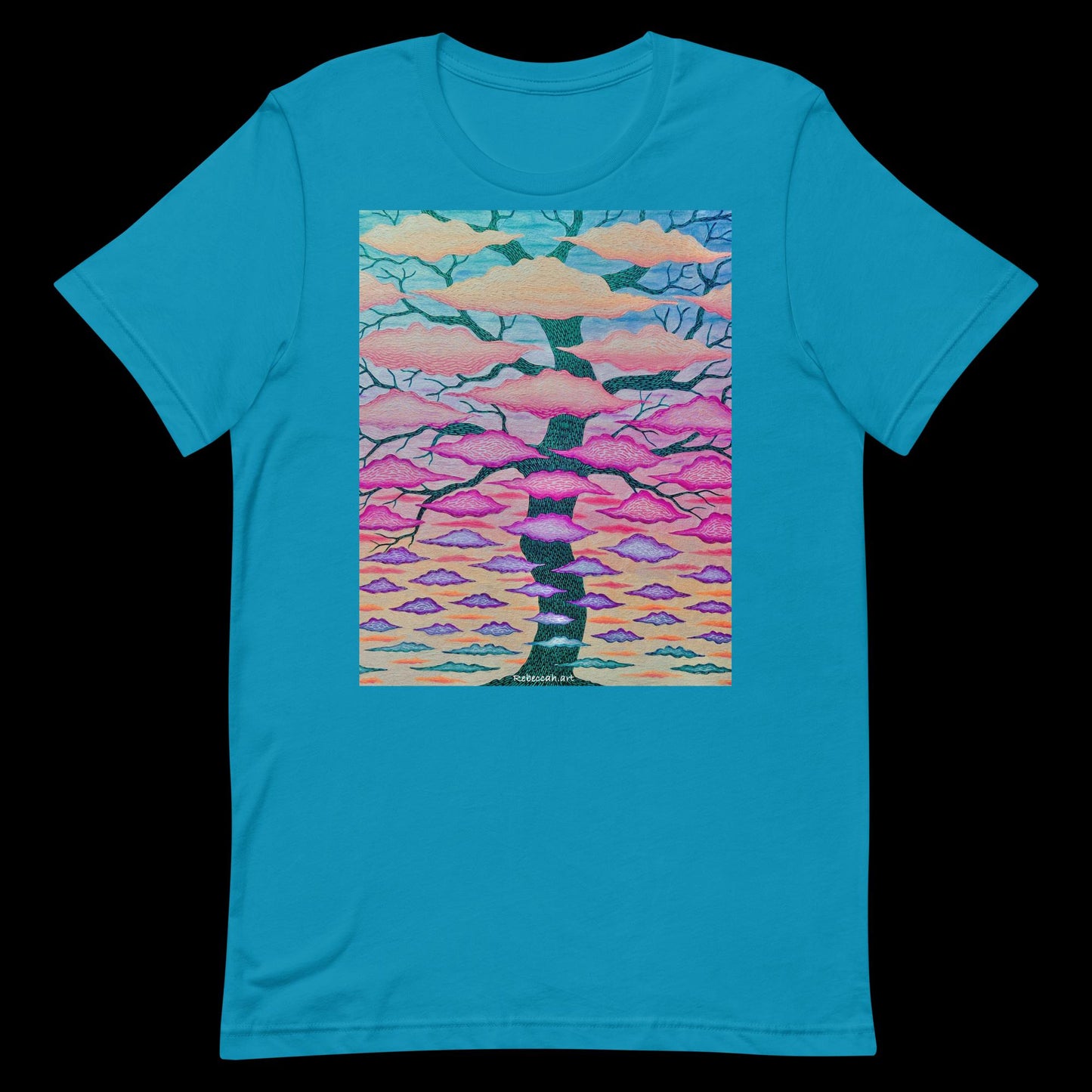 B - Tree clouds T-Shirt