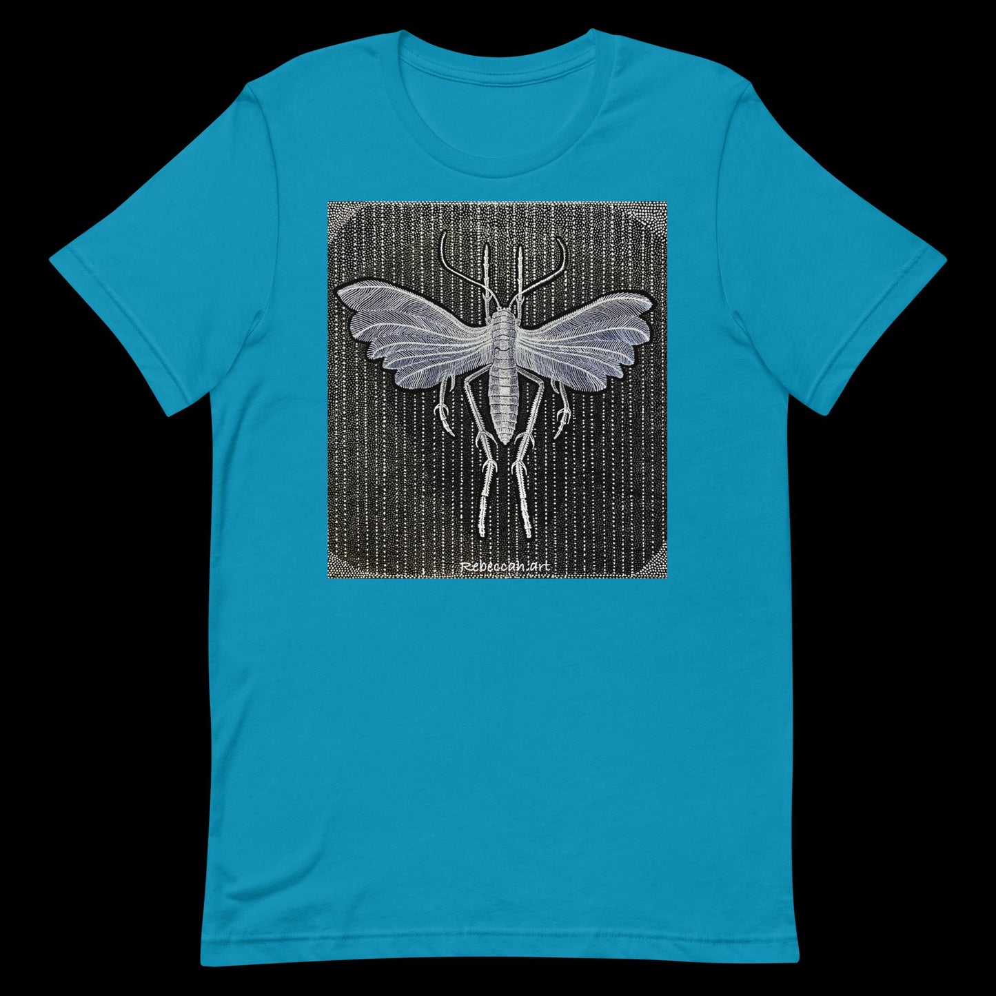 B - White plumed moth t-shirt