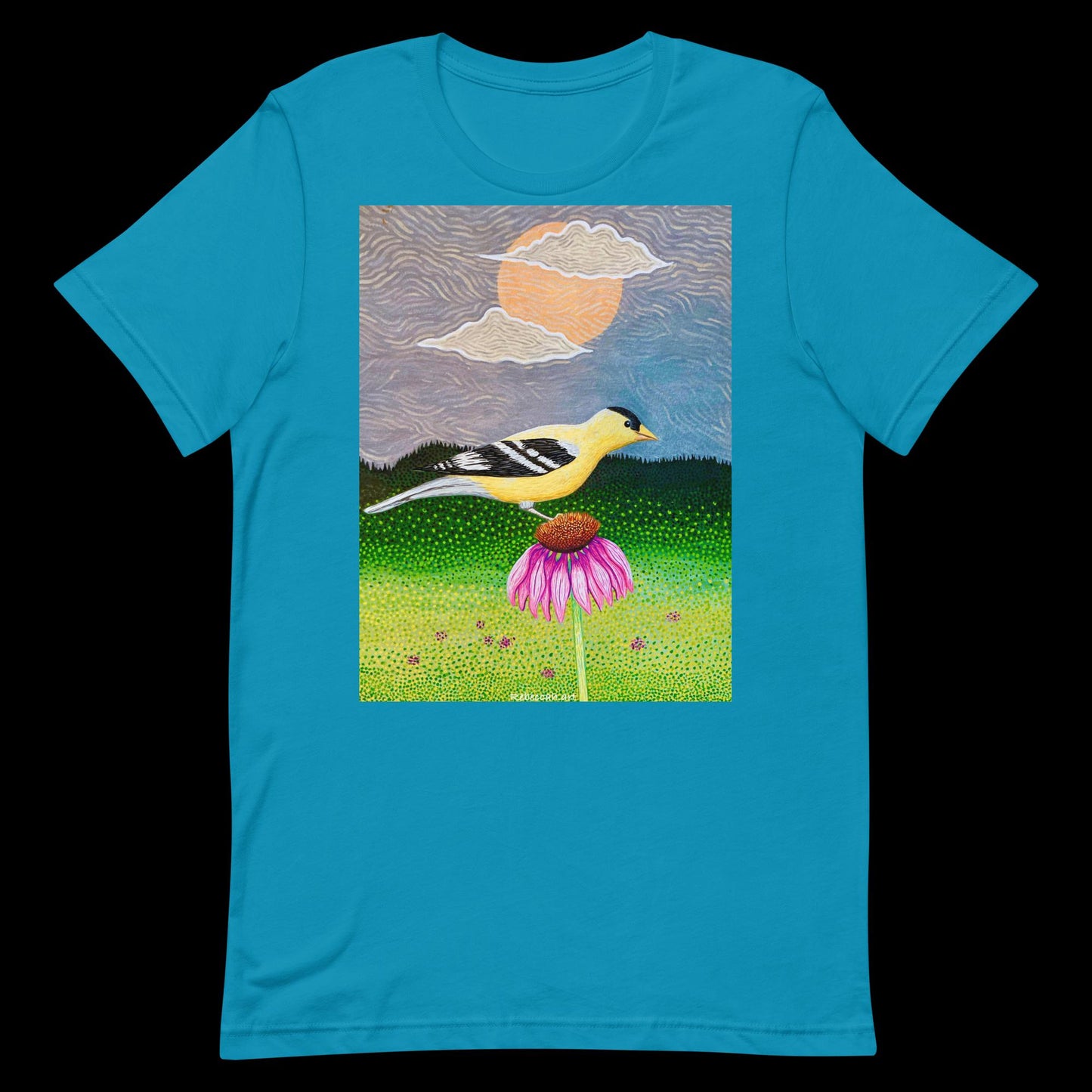 B - Goldfinch  t-shirt