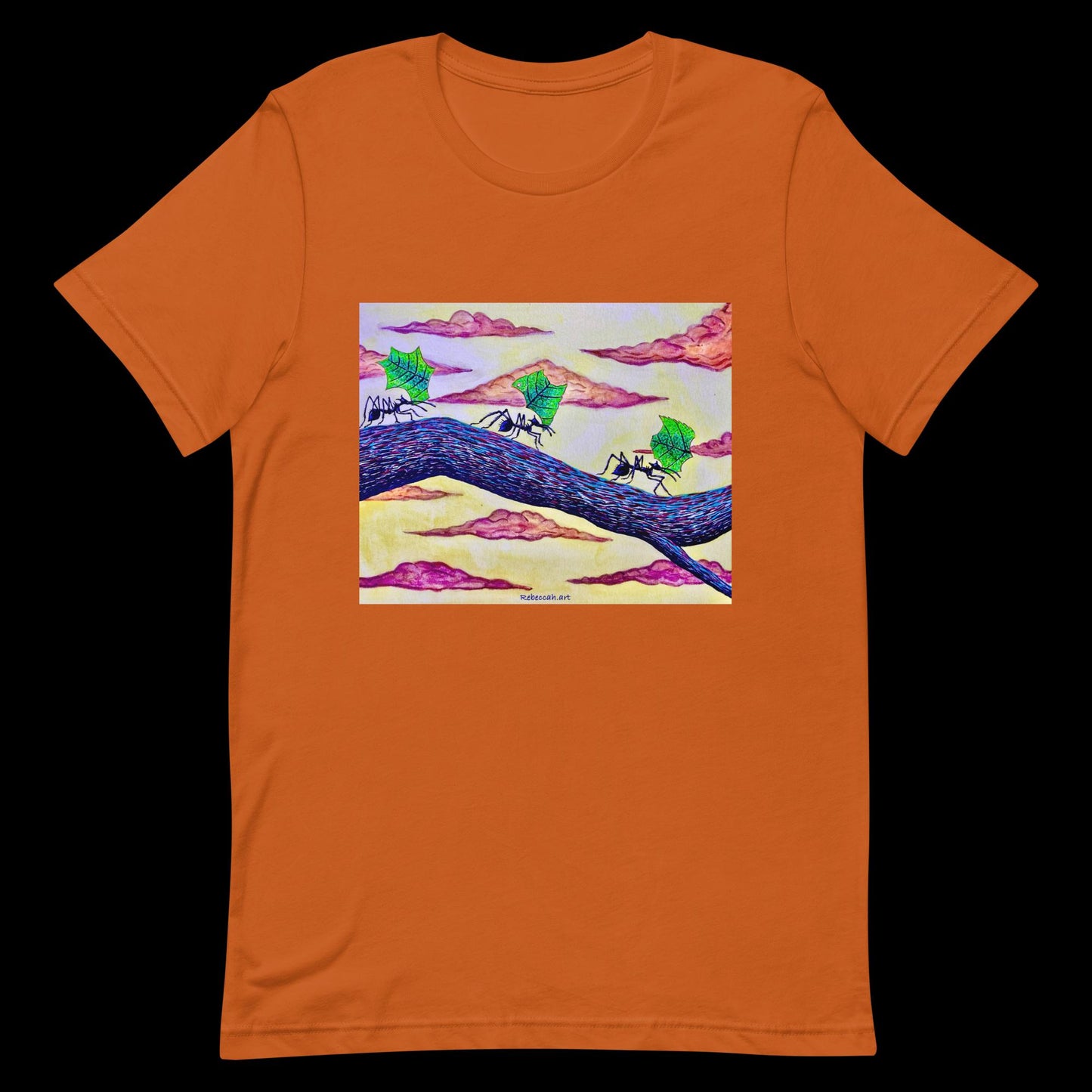 B - Leaf cutter ants t-shirt