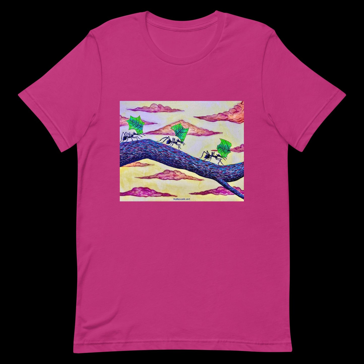 B - Leaf cutter ants t-shirt
