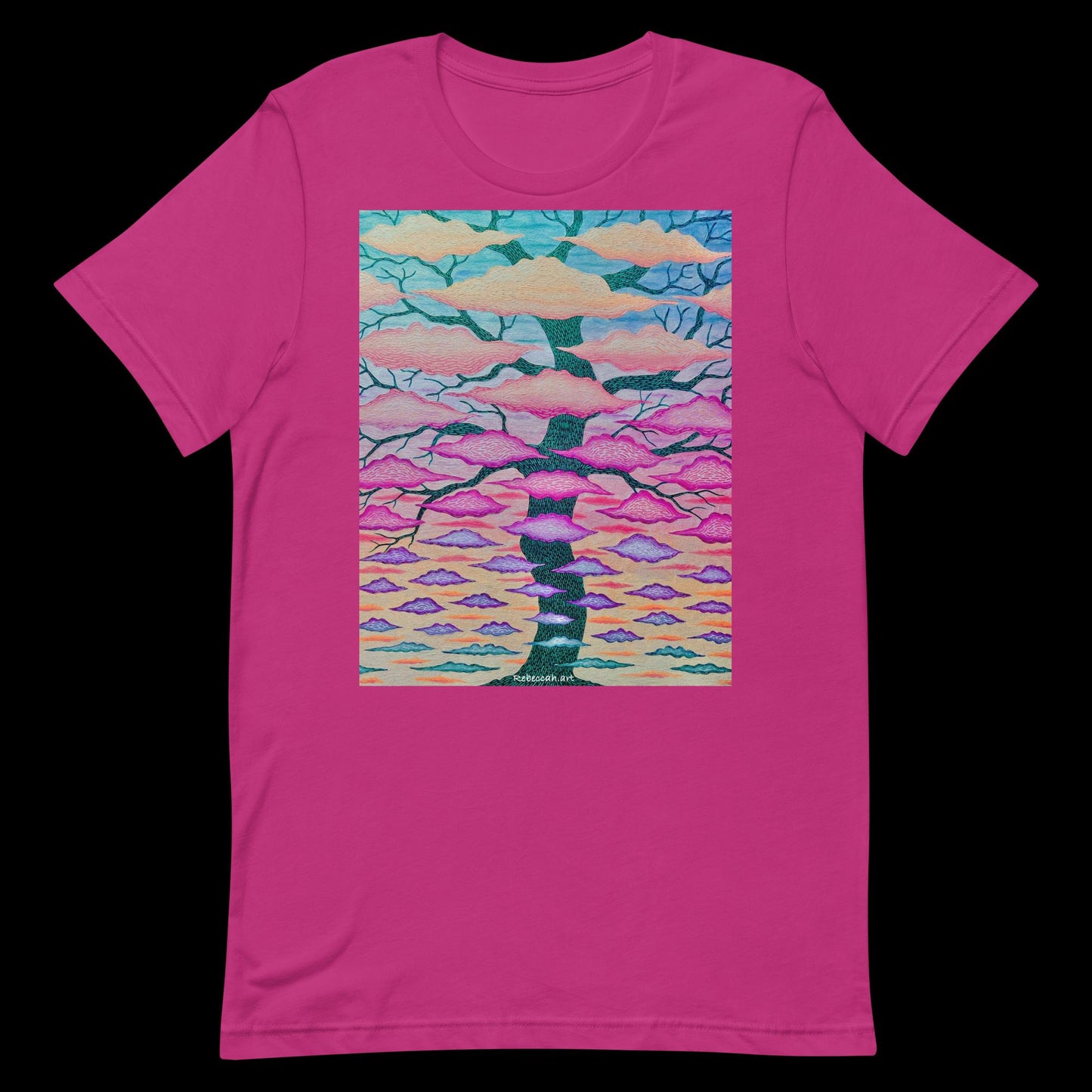 B - Tree clouds T-Shirt