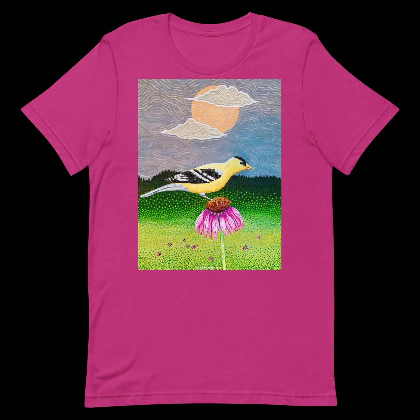 B - Goldfinch  t-shirt
