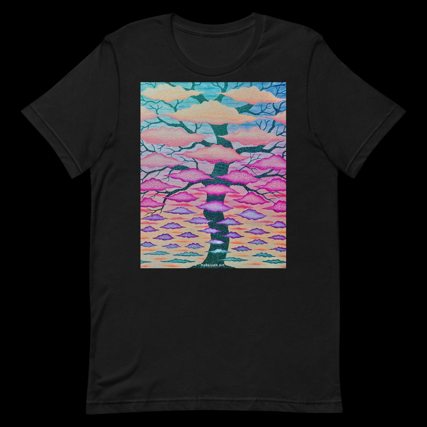 B - Tree clouds T-Shirt