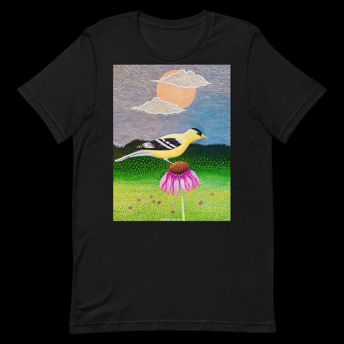 B - Goldfinch  t-shirt