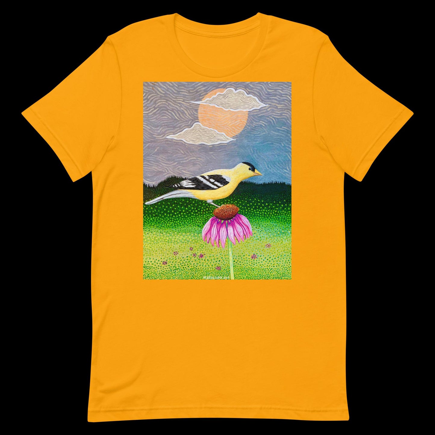 B - Goldfinch  t-shirt