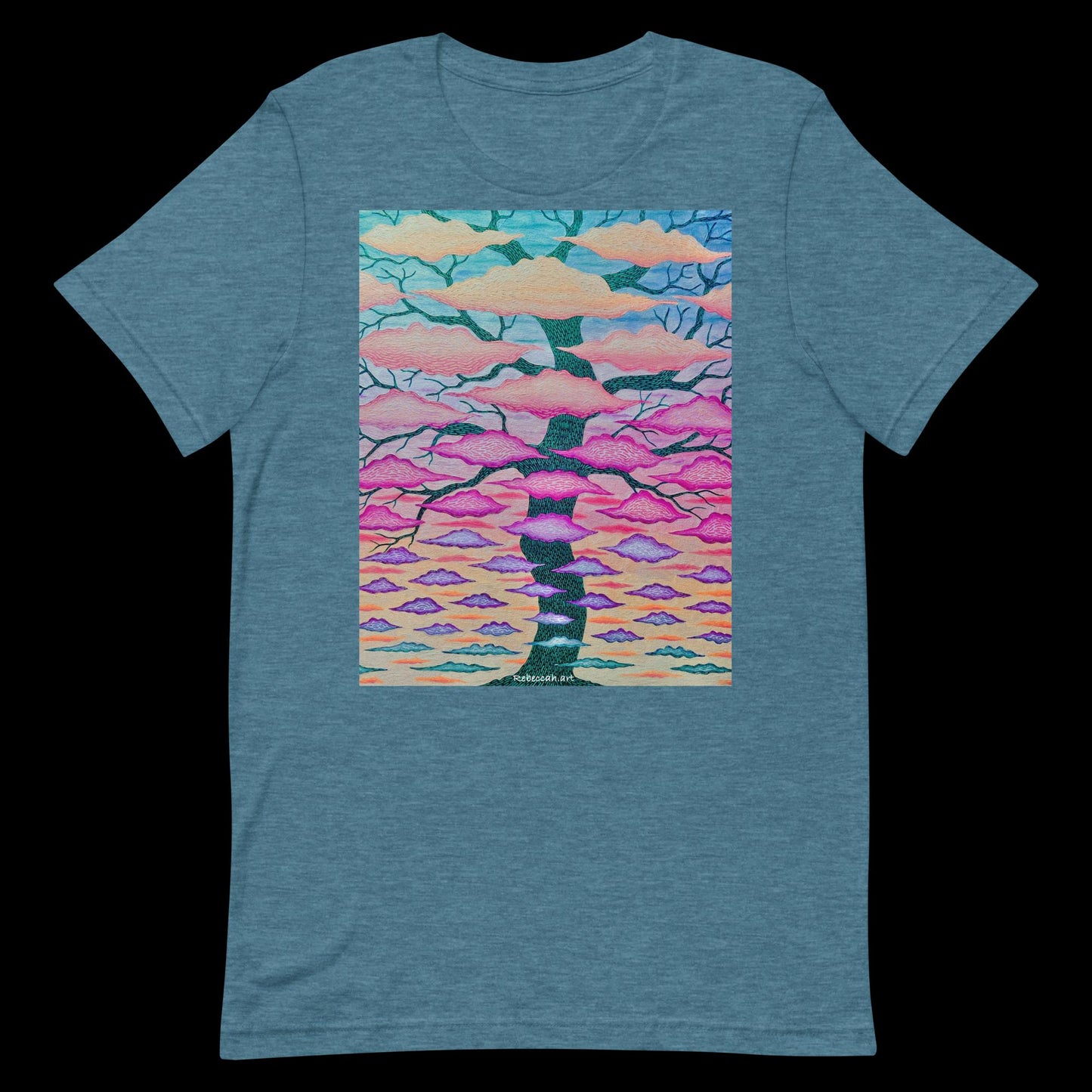 B - Tree clouds T-Shirt