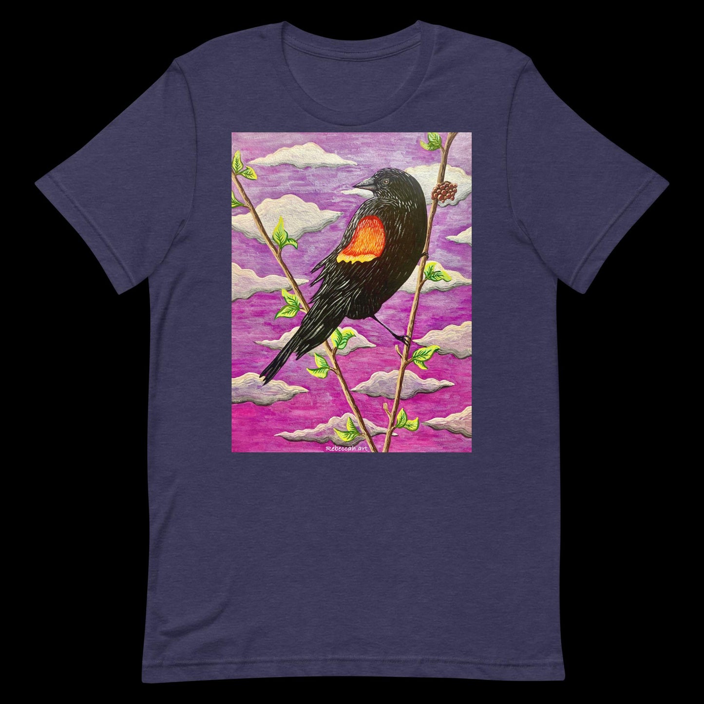 B - Red winged blackbird - Unisex t-shirt