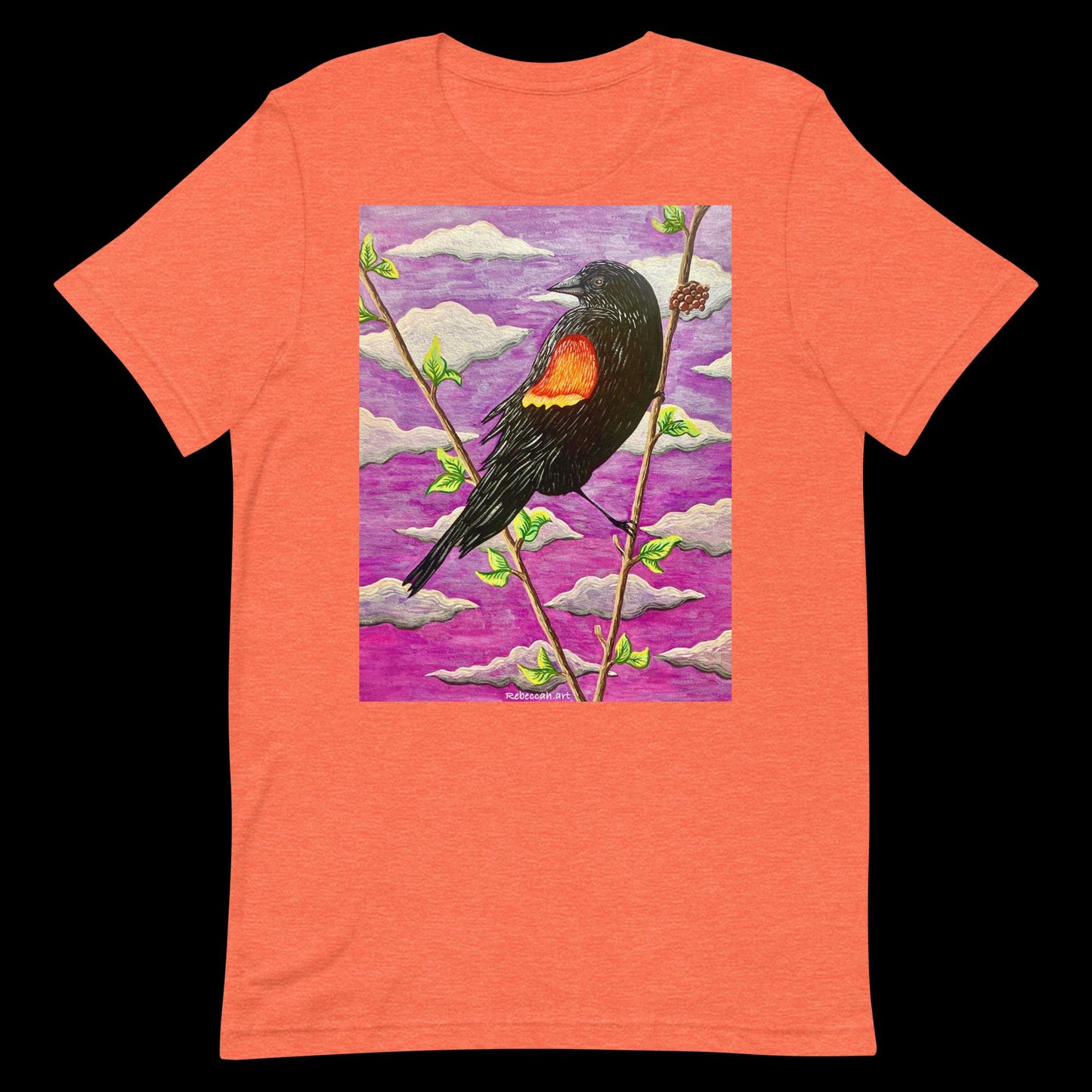 B - Red winged blackbird - Unisex t-shirt