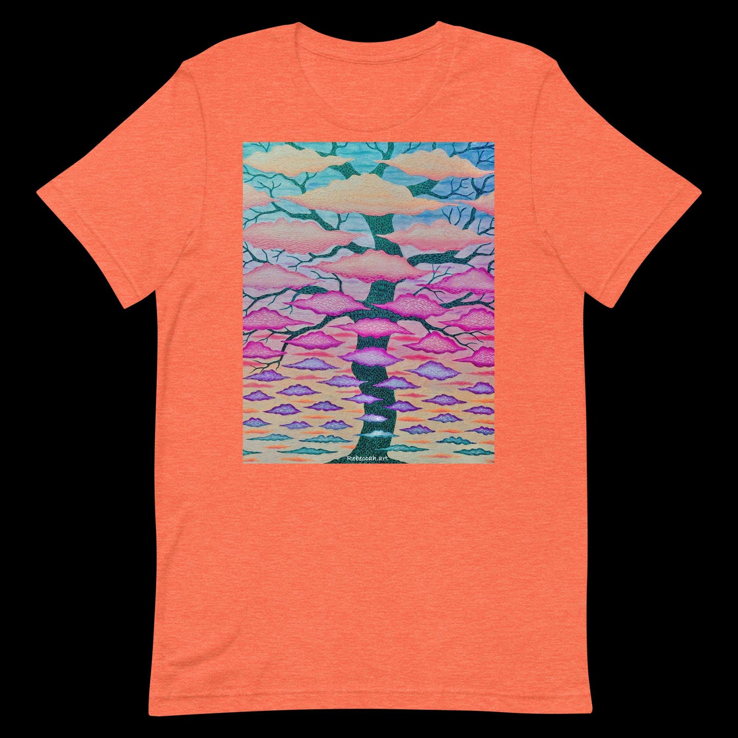 B - Tree clouds T-Shirt