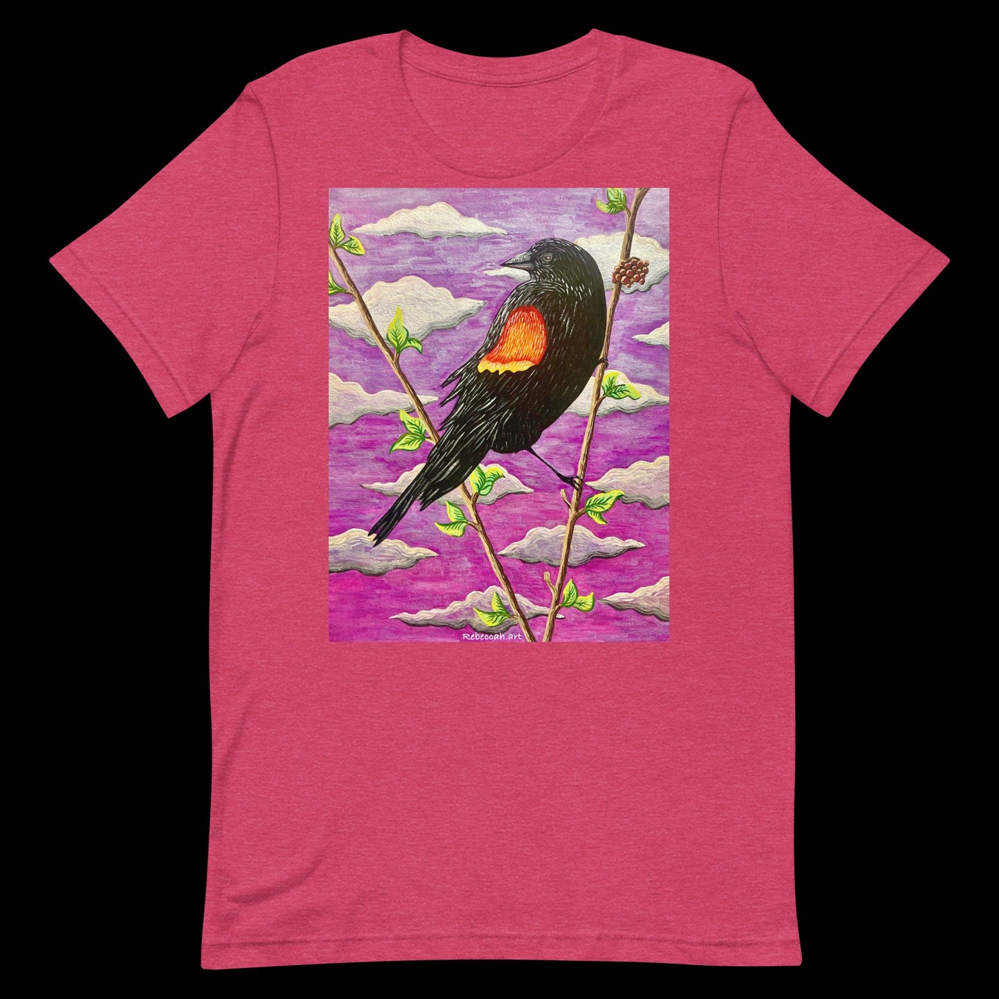 B - Red winged blackbird - Unisex t-shirt