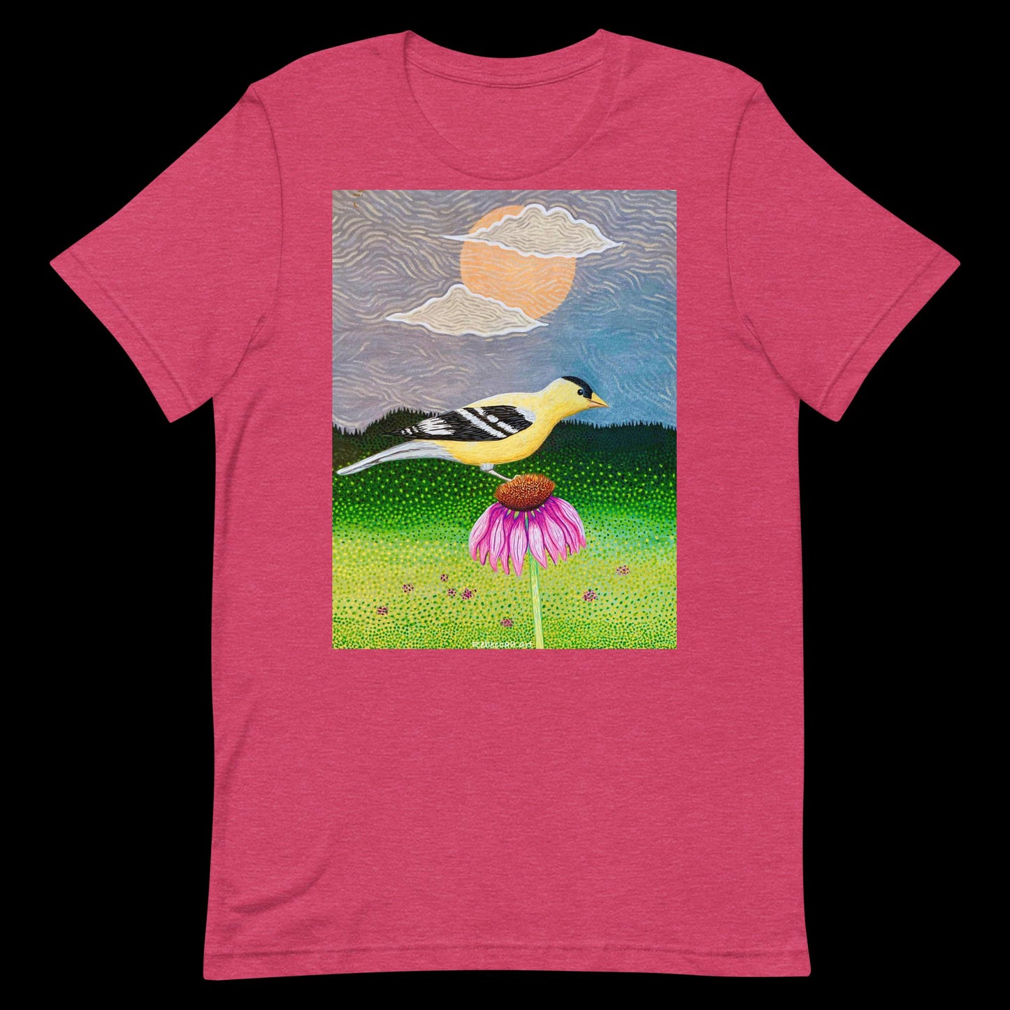 B - Goldfinch  t-shirt