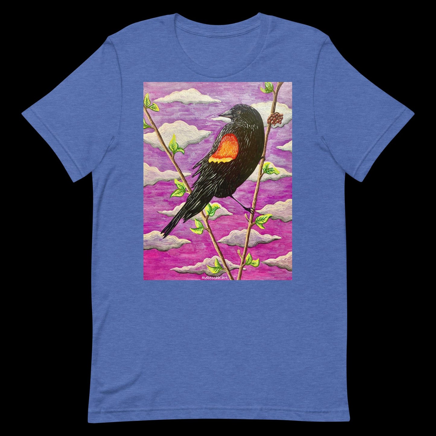 B - Red winged blackbird - Unisex t-shirt