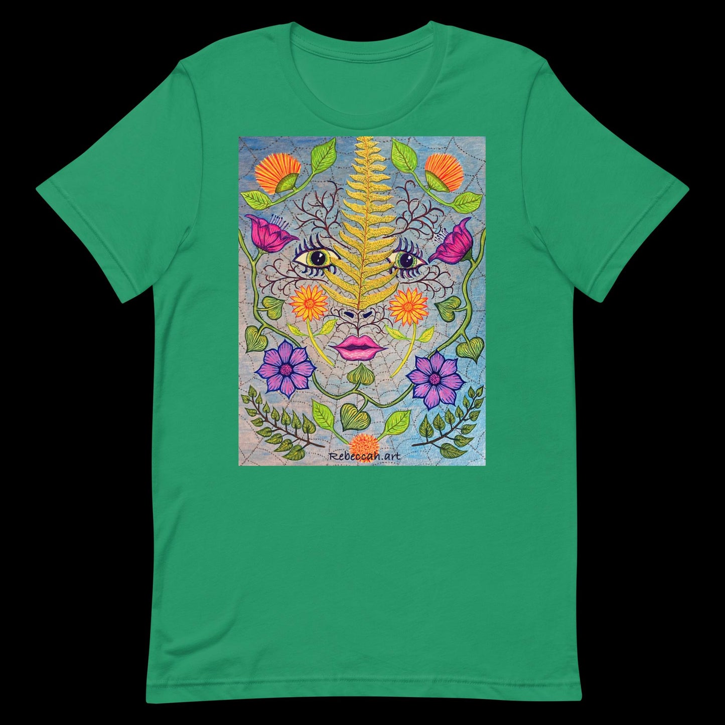 B - Nature face t-shirt