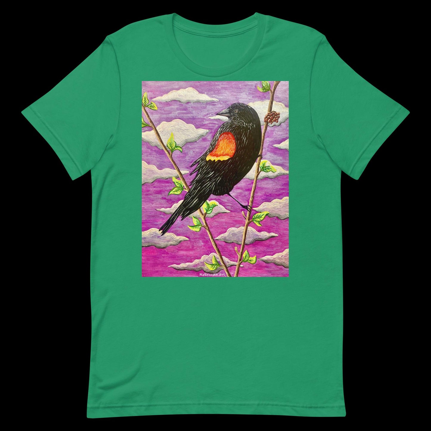 B - Red winged blackbird - Unisex t-shirt