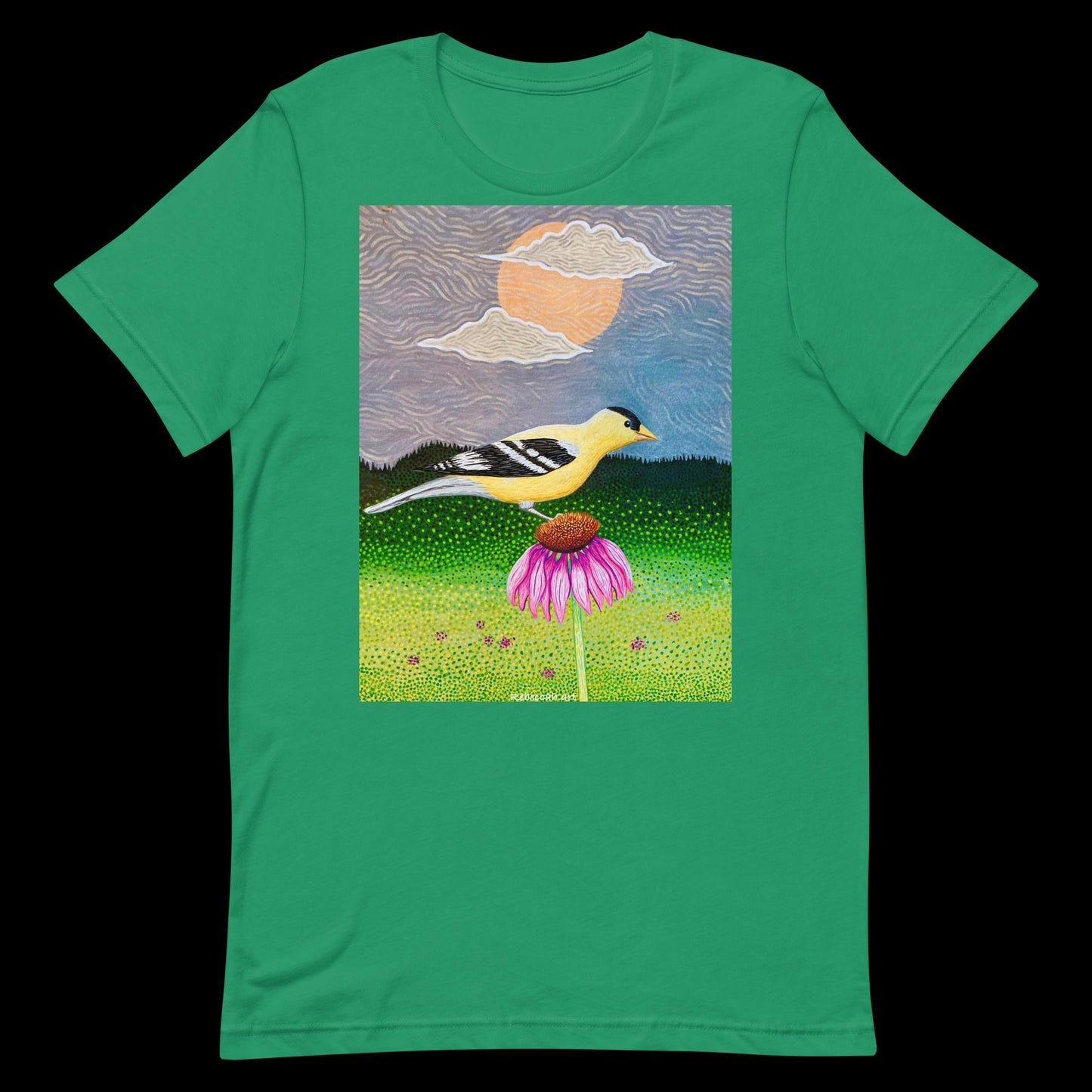 B - Goldfinch  t-shirt