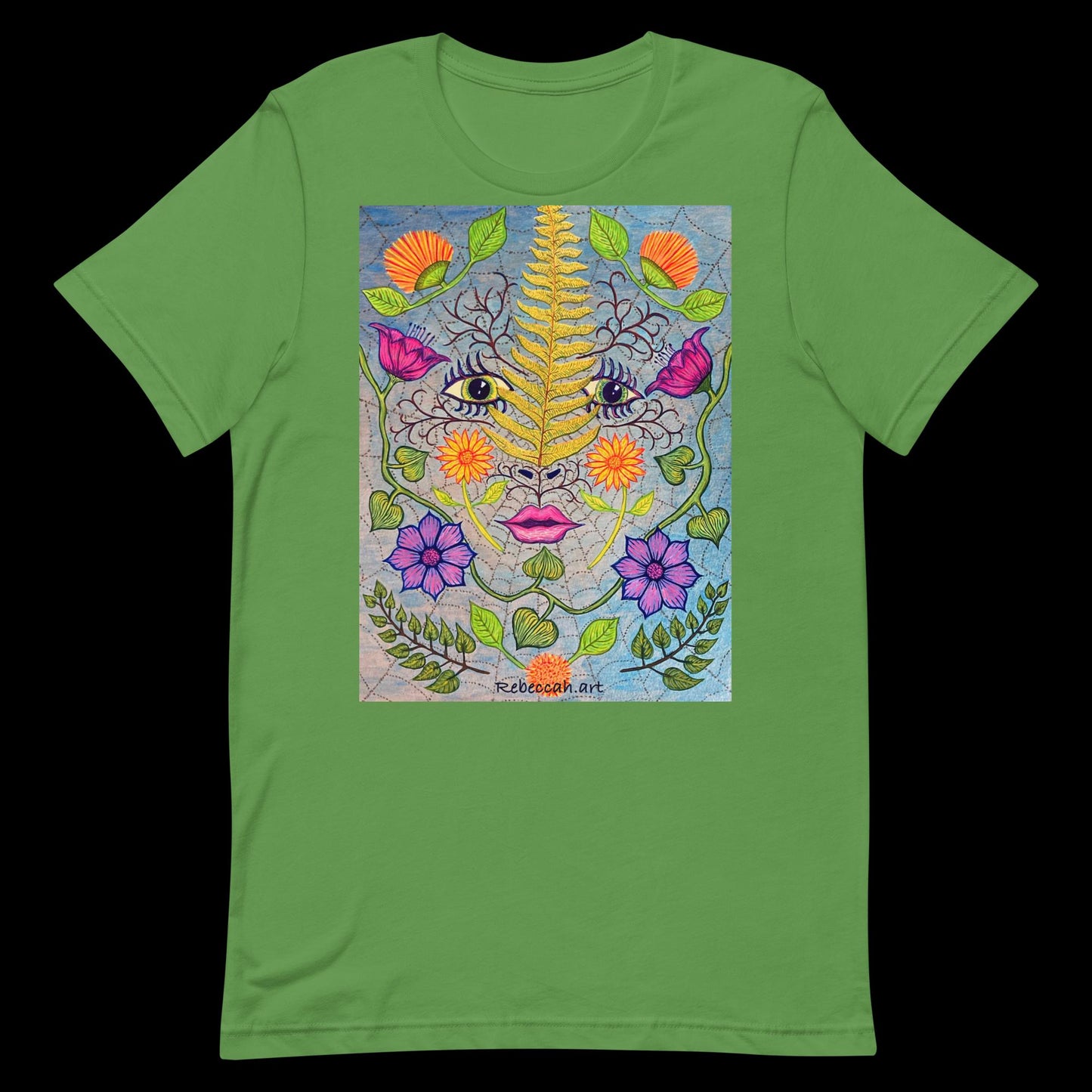 B - Nature face t-shirt