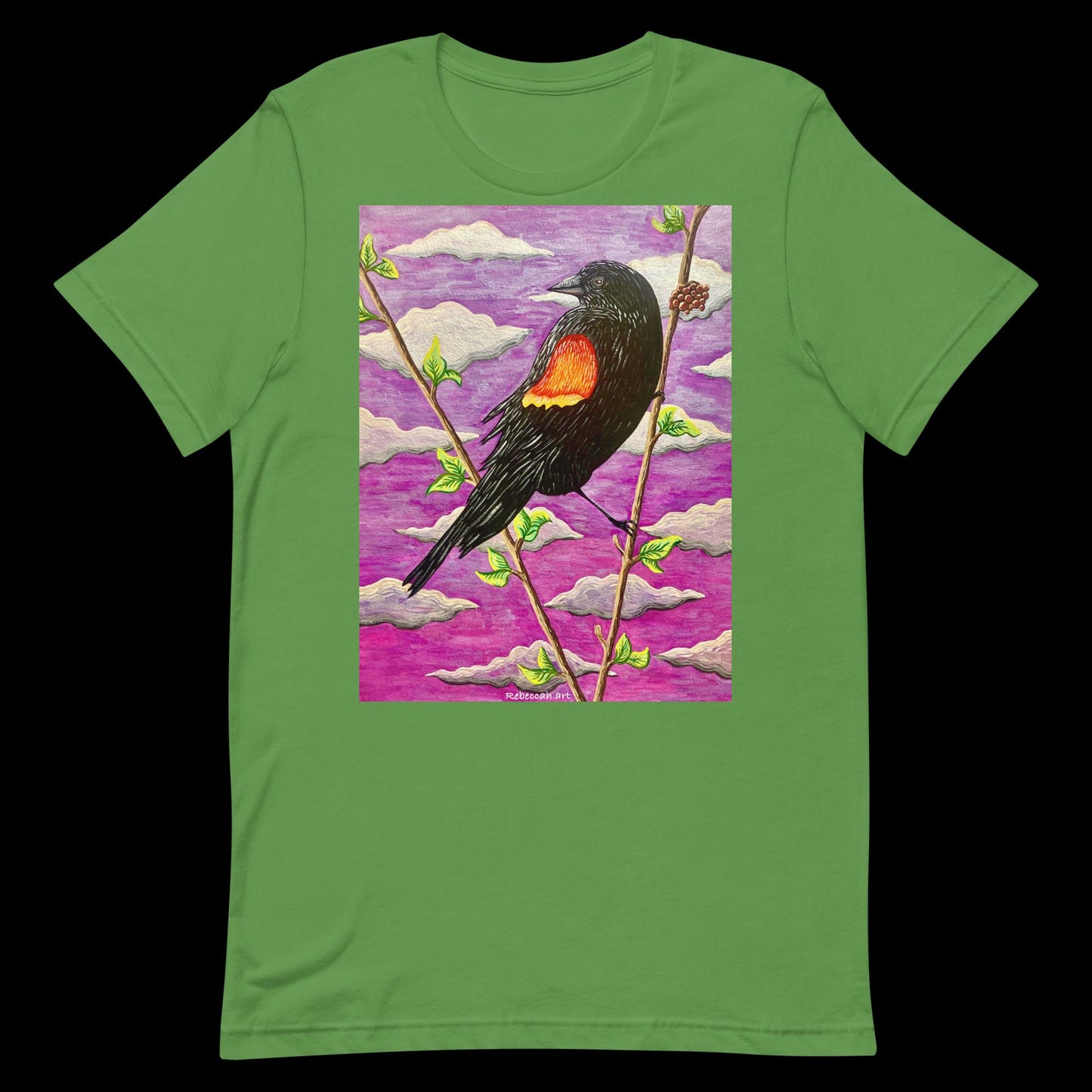 B - Red winged blackbird - Unisex t-shirt