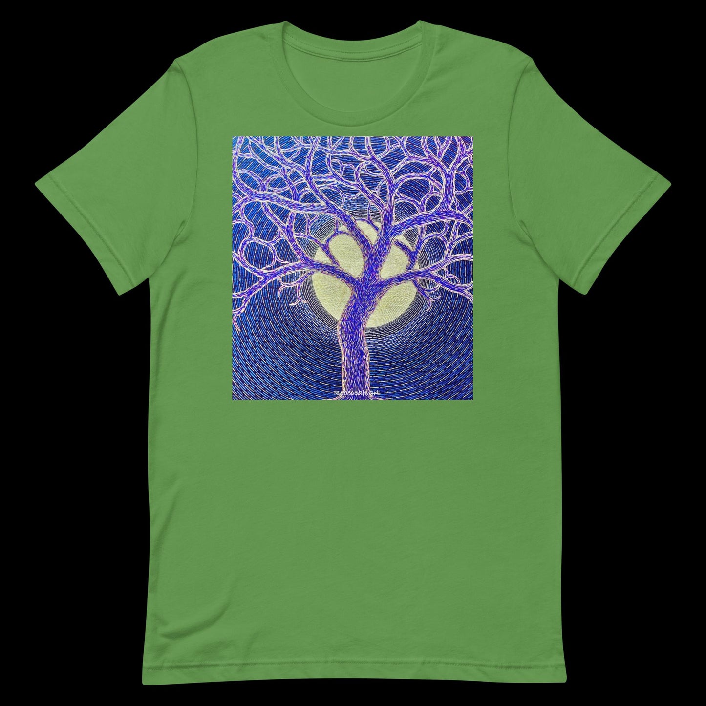 B - Full moon and tree - Unisex t-shirt