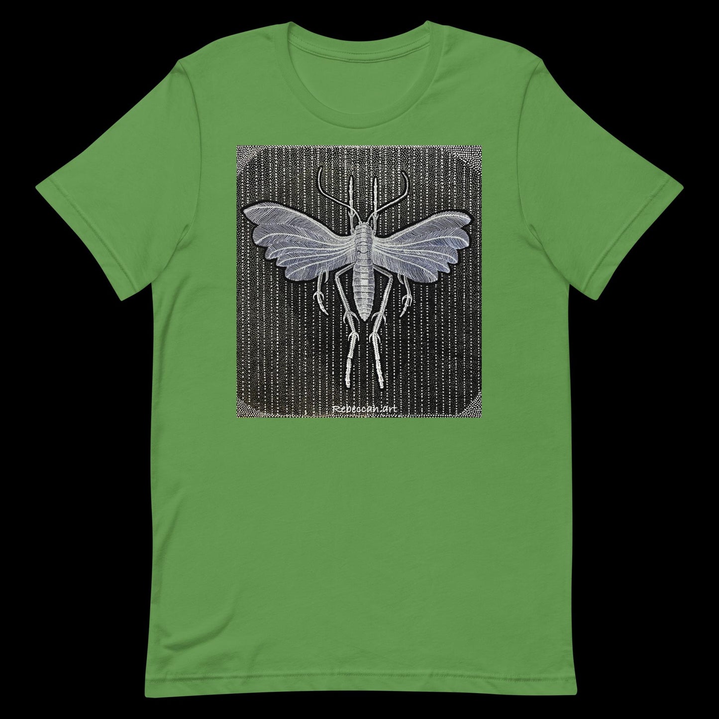 B - White plumed moth t-shirt