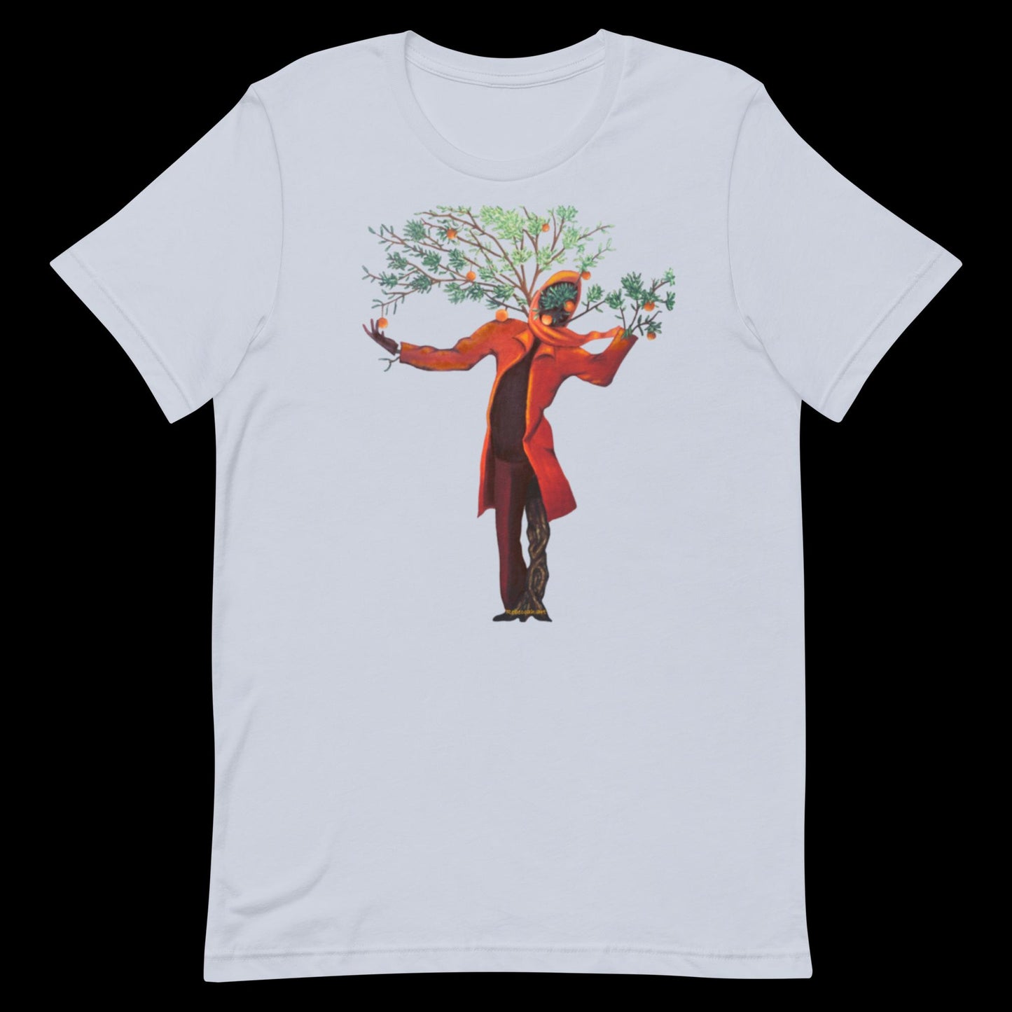 B - Red coat tree - t-shirt