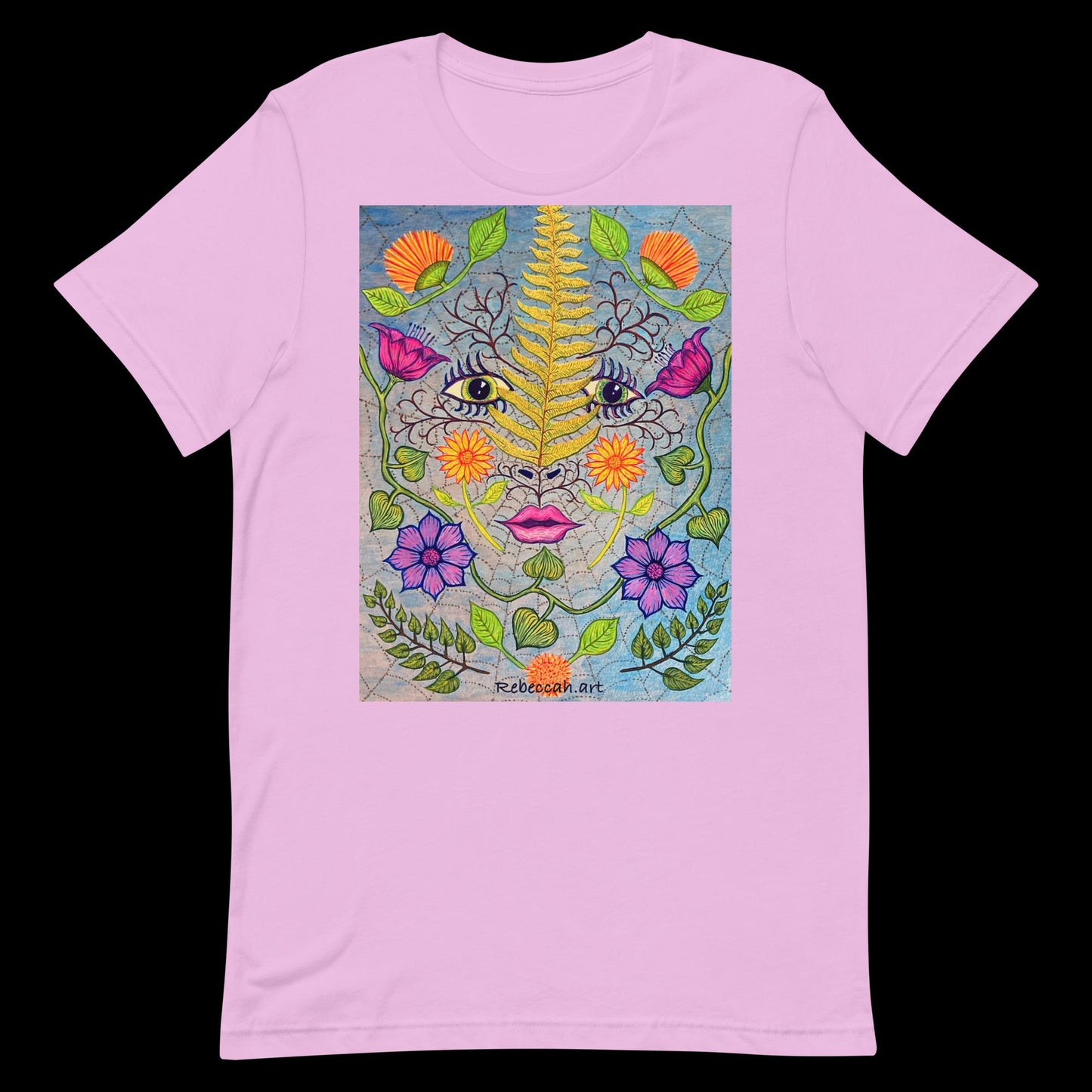 B - Nature face t-shirt