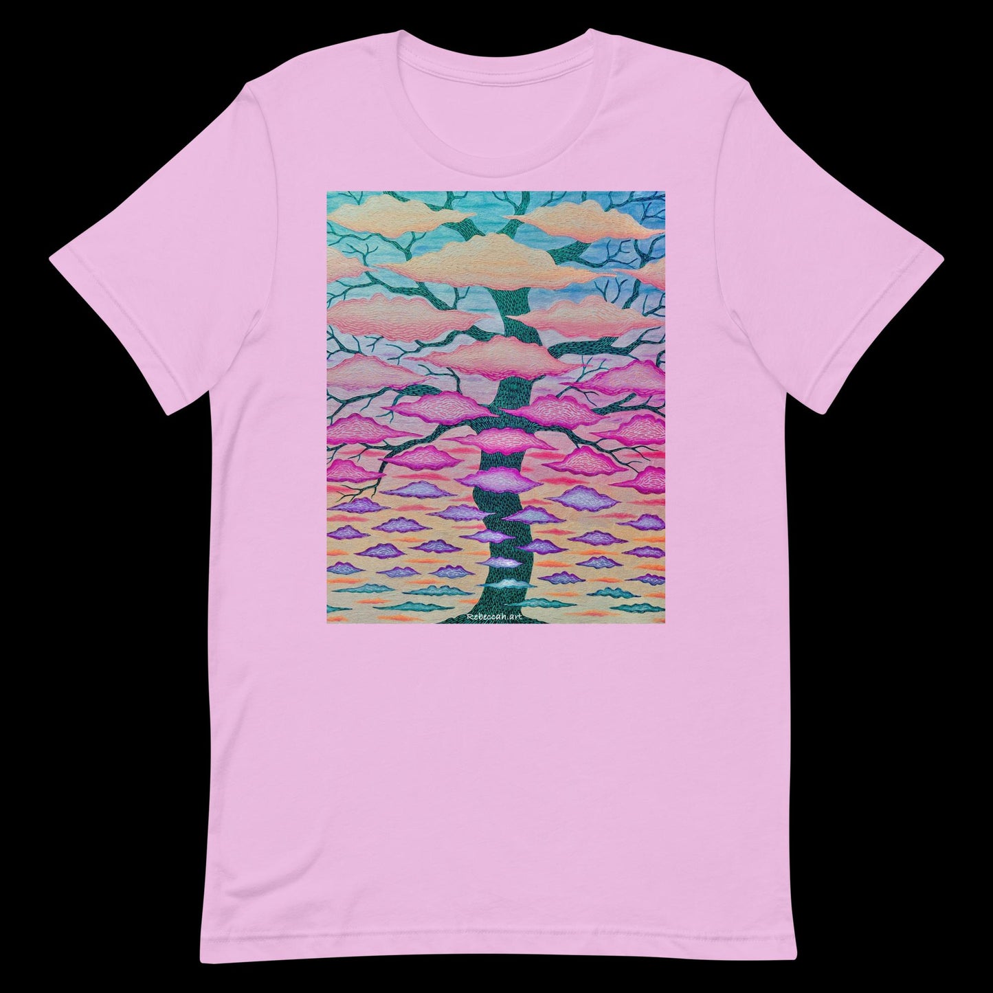 B - Tree clouds T-Shirt
