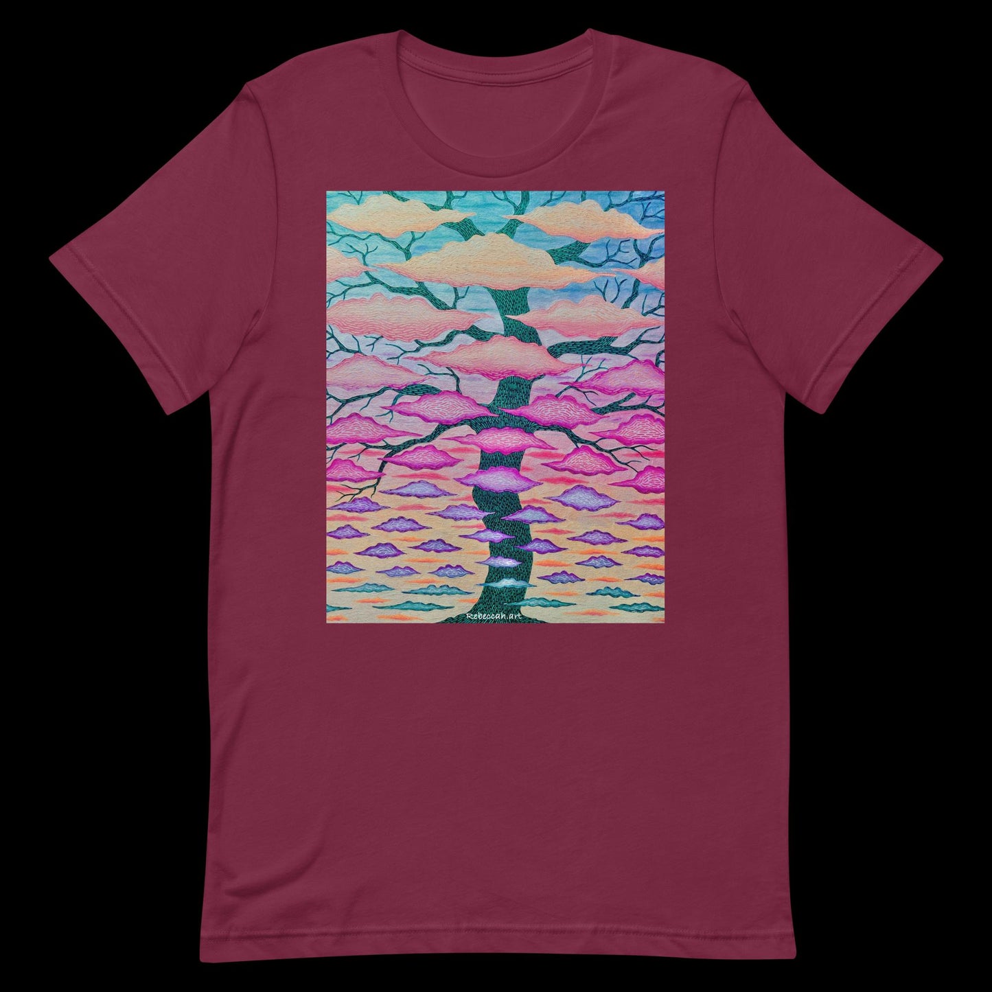 B - Tree clouds T-Shirt