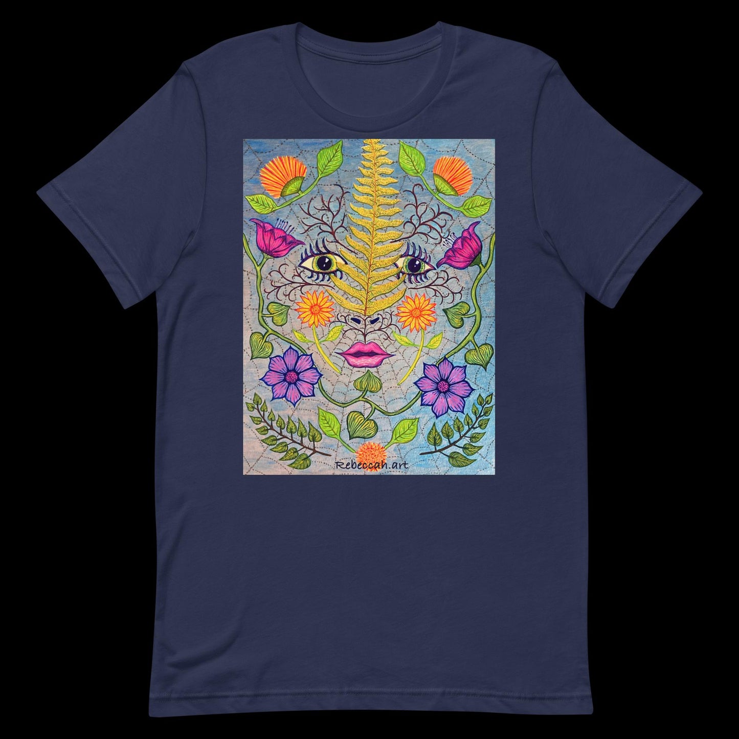 B - Nature face t-shirt