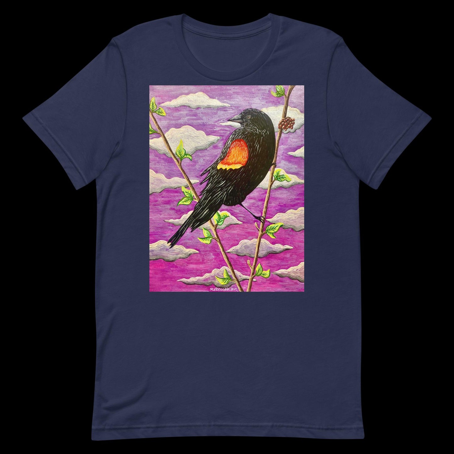 B - Red winged blackbird - Unisex t-shirt