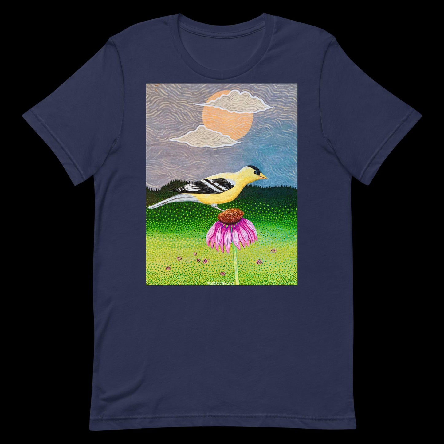 B - Goldfinch  t-shirt