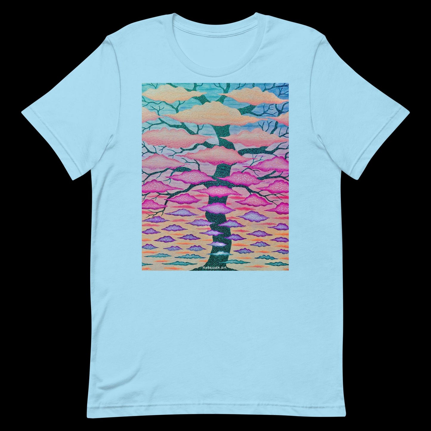 B - Tree clouds T-Shirt
