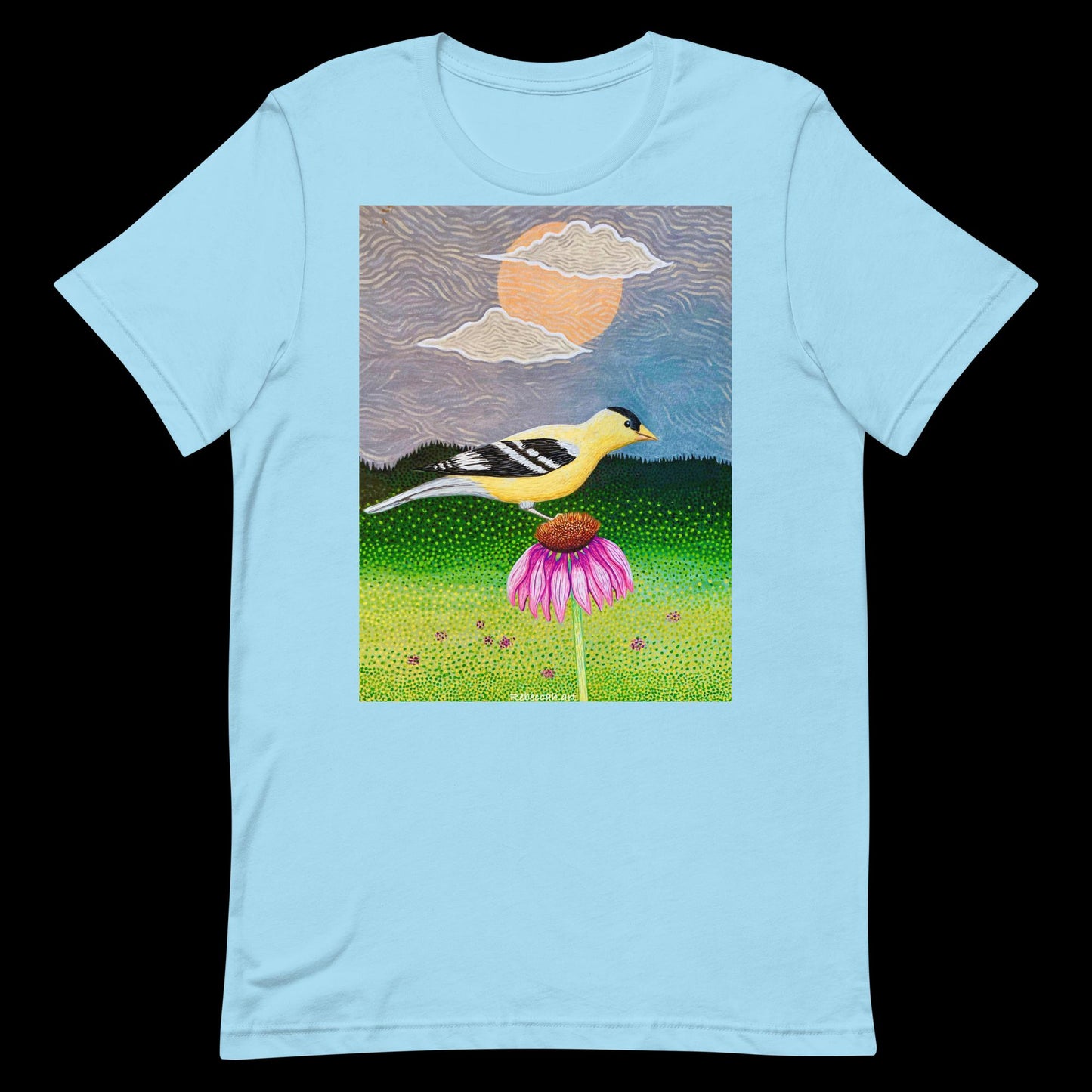 B - Goldfinch  t-shirt